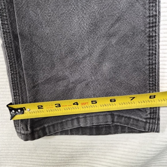 Carhartt Double Knee Work Pants 31x30 Relaxed Fit Gray Distressed Faded - Picture 10 of 12